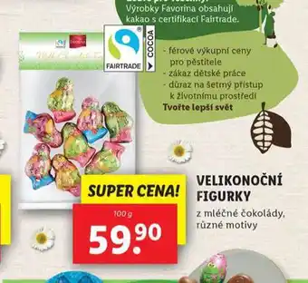 Lidl Velikonoční figurky nabídka