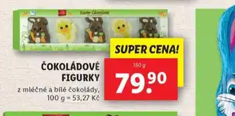 Lidl Čokoládové figurky nabídka