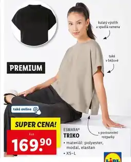 Lidl Triko nabídka