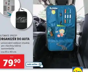 Lidl Organizér do auta nabídka