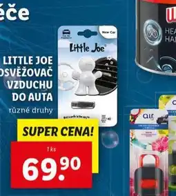 Lidl Little joe osvěžovač do auta nabídka