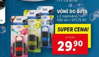 Lidl Vůně do auta nabídka