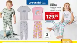 Lidl Pyžamo nabídka