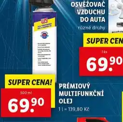 Lidl W5 prémiový multifunkční olej nabídka