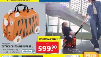 Lidl Dětský cestovní kufr 18 l nabídka