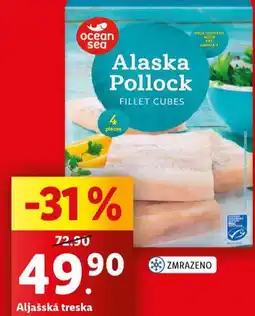 Lidl Aljašská treska nabídka