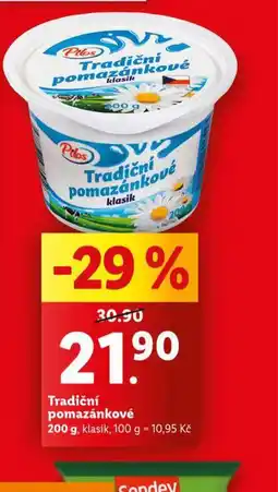 Lidl Tradiční pomazánkové nabídka