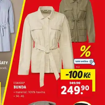 Lidl Bunda nabídka