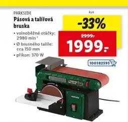 Lidl Pásová a talířová bruska nabídka