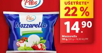 Lidl Mozzarella nabídka