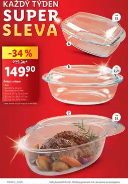 Lidl Pekáč s víkem nabídka