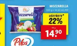 Lidl Mozzarella nabídka