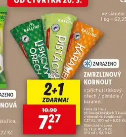 Lidl Zmrzlinový kornout nabídka