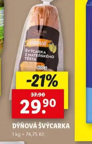 Lidl Dýňová švýcarka nabídka