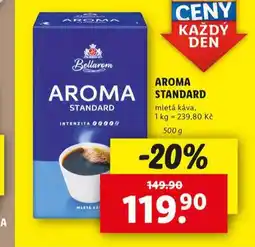 Lidl Aroma standard mletá káva nabídka