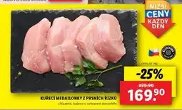 Lidl Kuřecí medailonky z prsního filetu nabídka