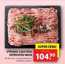 Lidl Výrobek z mletého vepřového masa nabídka