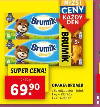 Lidl Opavia brumík nabídka