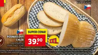 Lidl Podmásový chléb nabídka