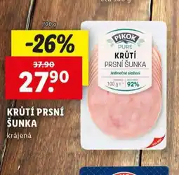 Lidl Krůtí prsní šunka nabídka