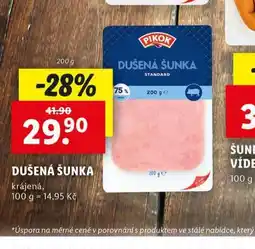 Lidl Dušená šunka nabídka