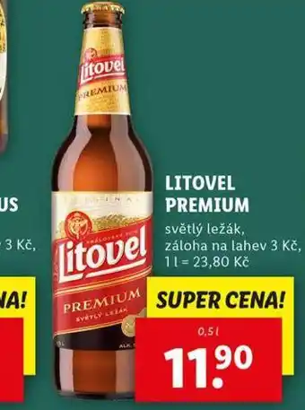 Lidl Pivo litovel premium nabídka