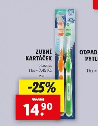 Lidl Zubní kartáček nabídka