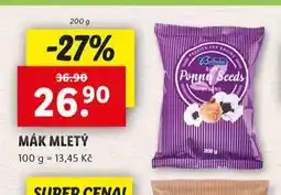 Lidl Mák mletý nabídka