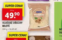 Lidl Vlašské ořechy mleté nabídka