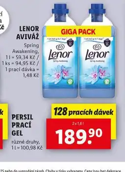 Lidl Lenor aviváž nabídka