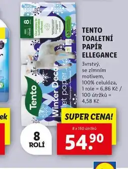 Lidl Tento toaletní papír nabídka