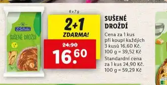 Lidl Sušené droždí nabídka