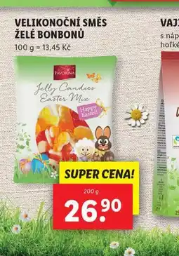 Lidl Velikonoční směs želé bonbonů nabídka