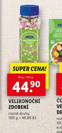 Lidl Velikonoční zdobení nabídka