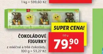 Lidl Čokoládové figurky nabídka