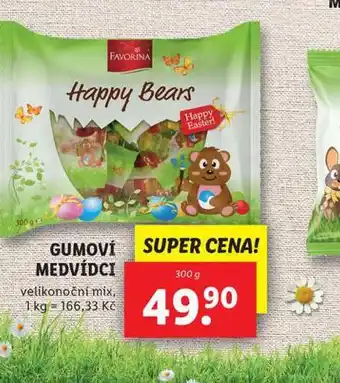 Lidl Gumoví medvídci nabídka