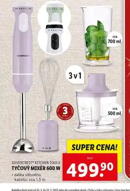 Lidl Tyčový mixer 600 w nabídka