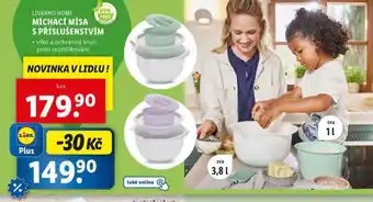 Lidl Míchací mísa s příslušenstvím nabídka