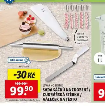 Lidl Sada sáčků na zdobení nabídka