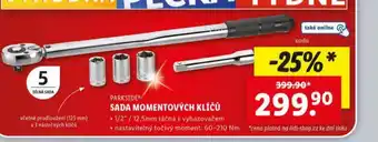 Lidl Sada momentových klíčů nabídka