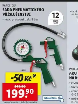 Lidl Sada pneumatického příslušenství nabídka