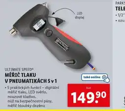 Lidl Meřič tlaku v pneumatikách 5v1 nabídka