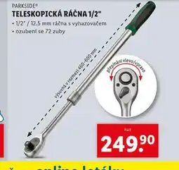 Lidl Teleskopická ráčna 1/2 nabídka