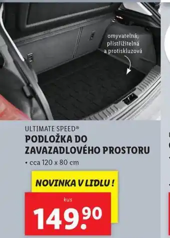 Lidl Podloža do zavazadlového prostoru nabídka