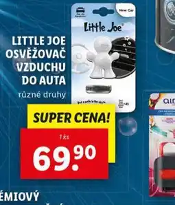 Lidl Little joe osvěžovač do auta nabídka