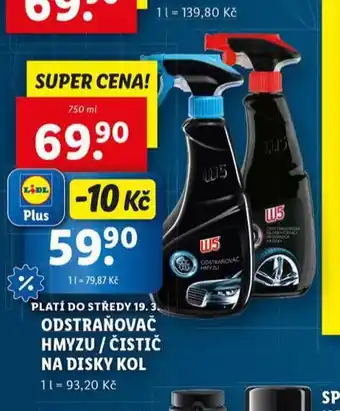 Lidl W5 odstraňovač hmyzu nabídka