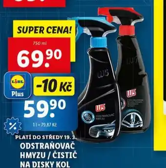 Lidl W5 čistič na disky kol nabídka