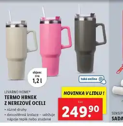 Lidl Termo hrnek z nerezové oceli nabídka