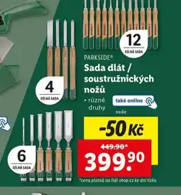 Lidl Sada soustružnických nožů nabídka