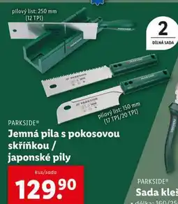 Lidl Jemná pila s pokosovou skříňkou nabídka